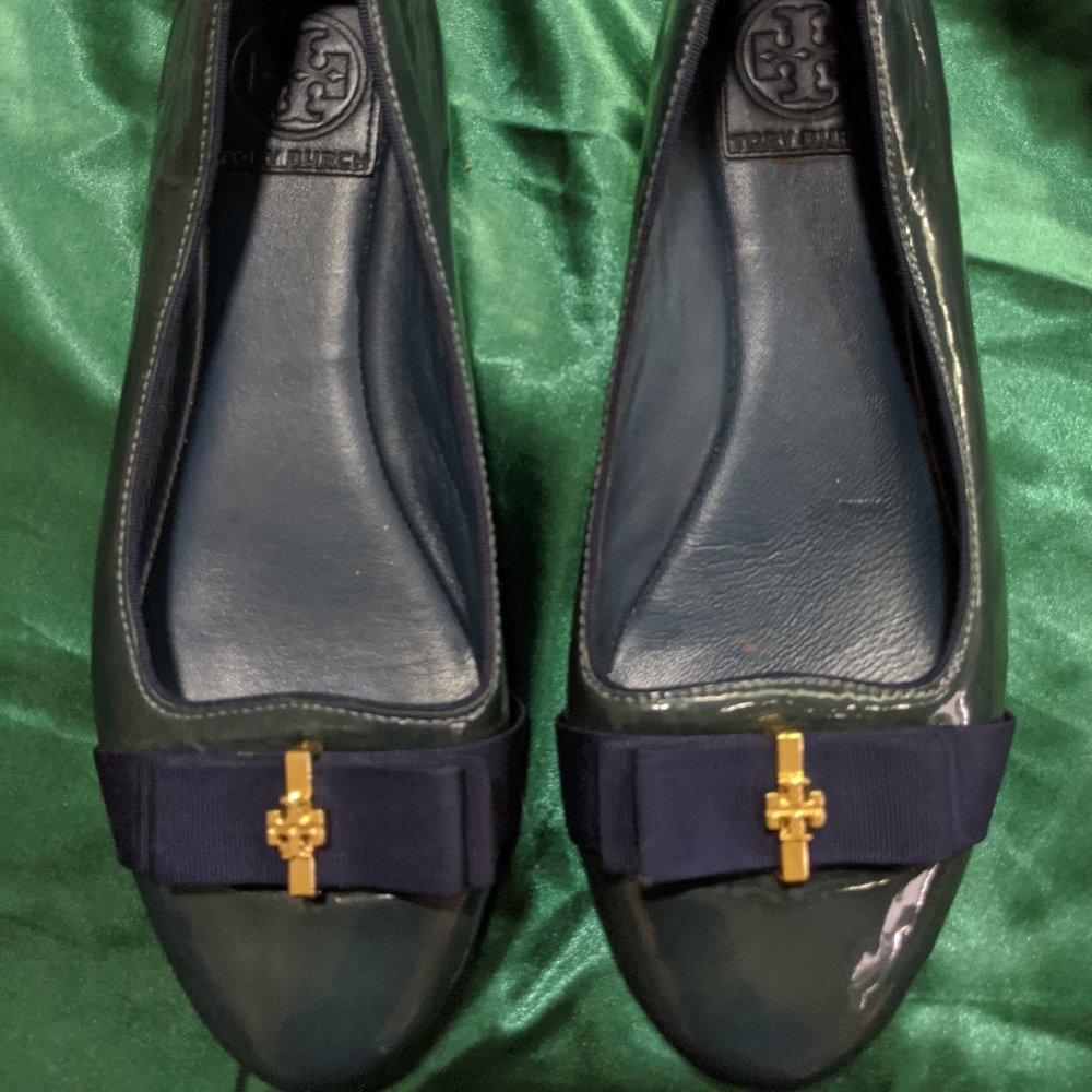 Blue Tory Burch 6.5M Flats